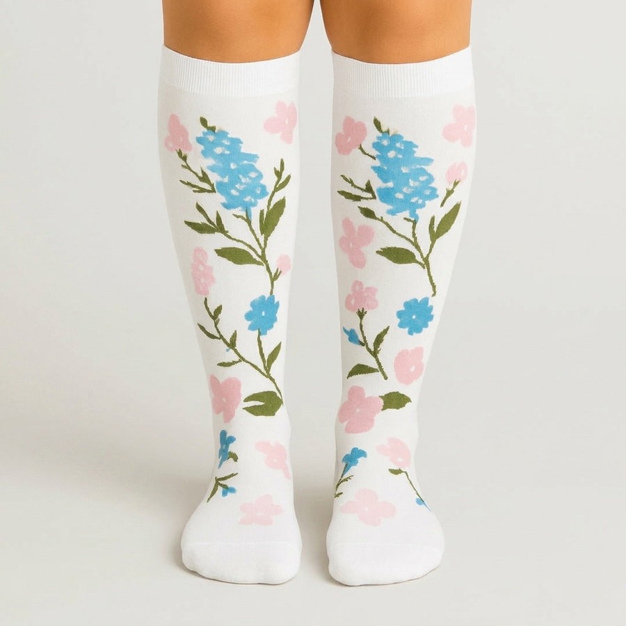 Skarpety kompresyjne Soxee™ — Spring Blossom / S/M